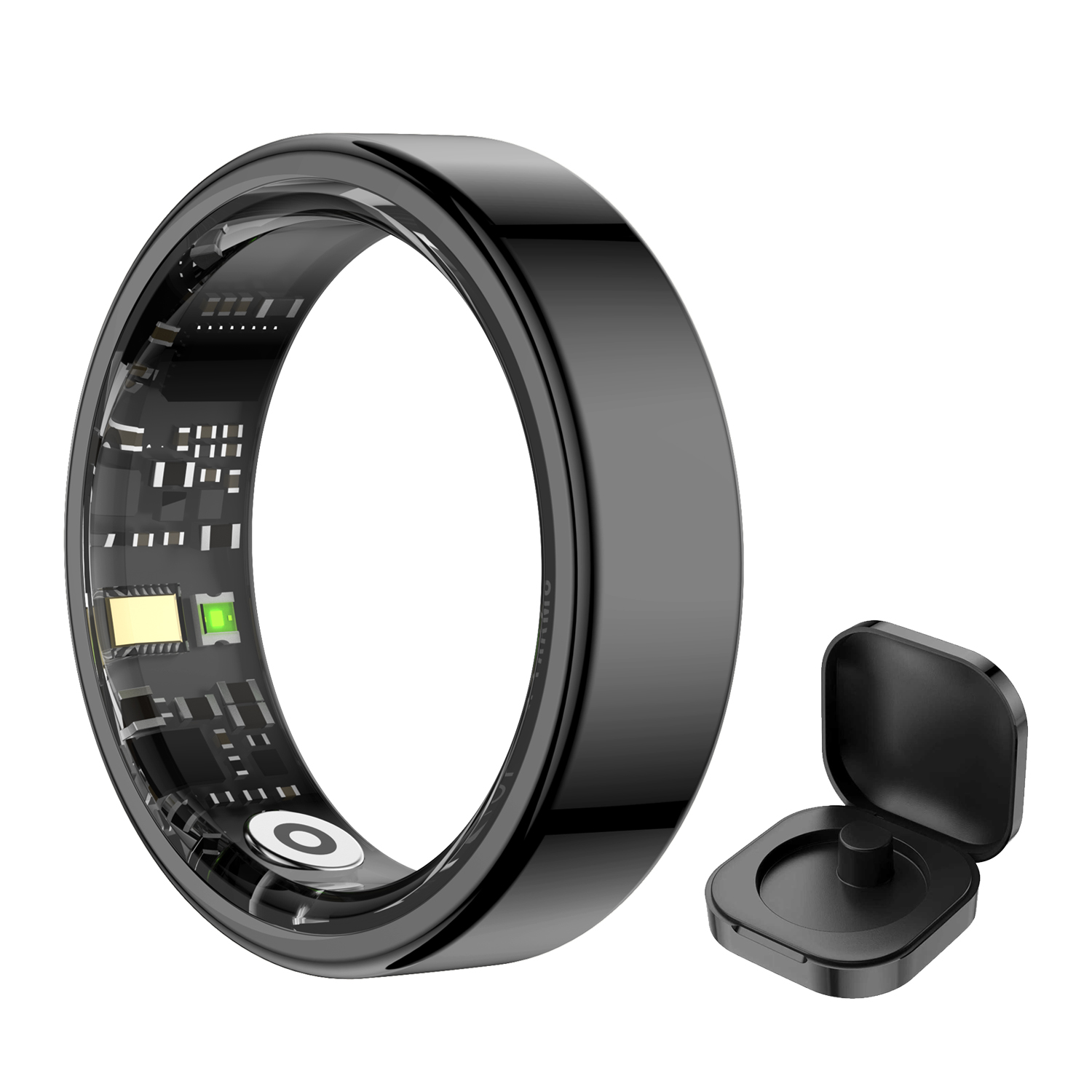 Smart Ring Step Calorie Fitness Monitor - Intelligenter Ring zur Gesundheits-, Herzfrequenz- und