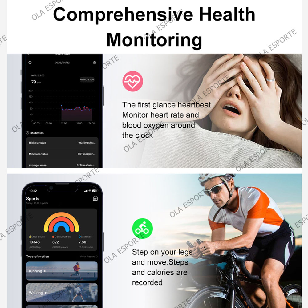 2026 Neuer Gesundheits-Smartri – Smart Ring Step Calorie Fitness Monitor Bewertung und Preis