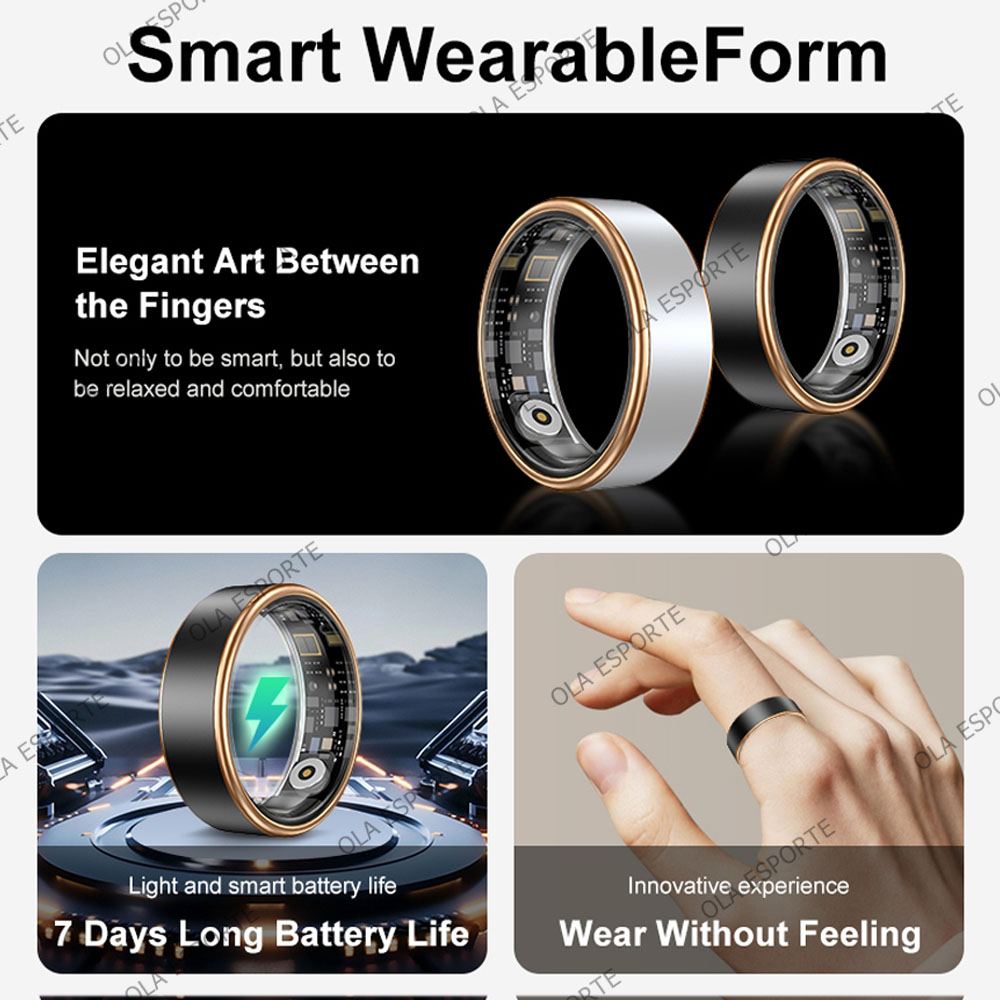 2026 Neuer Gesundheits-Smartri – Smart Ring Step Calorie Fitness Monitor Bewertung und Preis