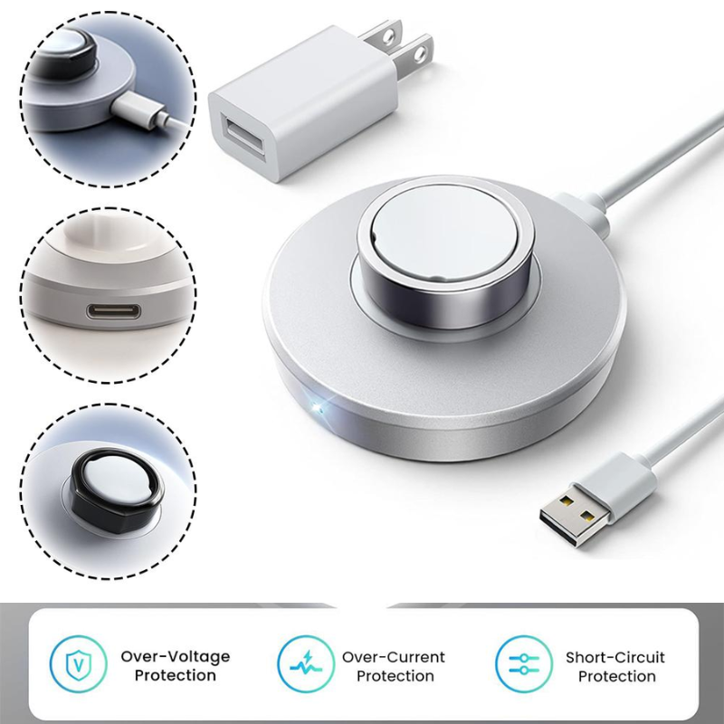 Tragbare Smart-Ring-Ladestatio – Smart Ring Wireless Magnetic Charger Dock Bewertung und Preis