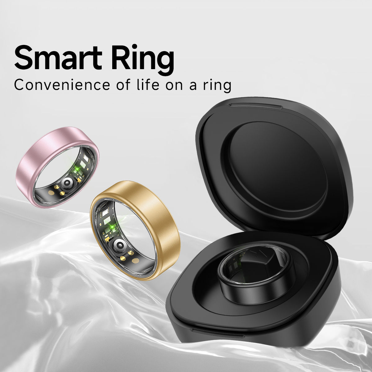 Neuester Smart Ring für Männer – Smart Ring Health Tracker Heart Rate Sleep Bewertung und Preis