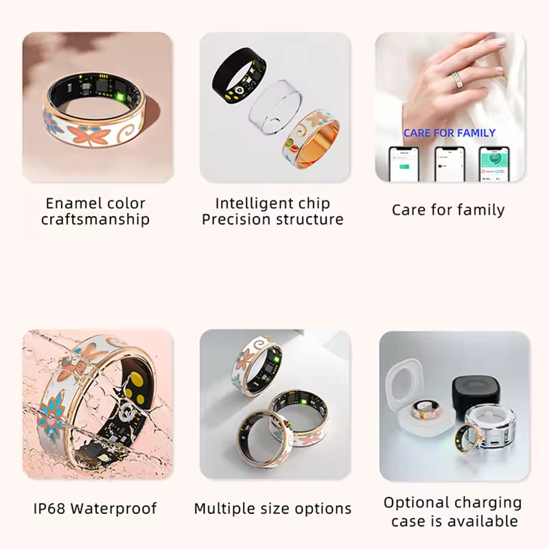 20mAh R18 Smart Ring Farbige E – Smart Ring Step Calorie Fitness Monitor Bewertung und Preis
