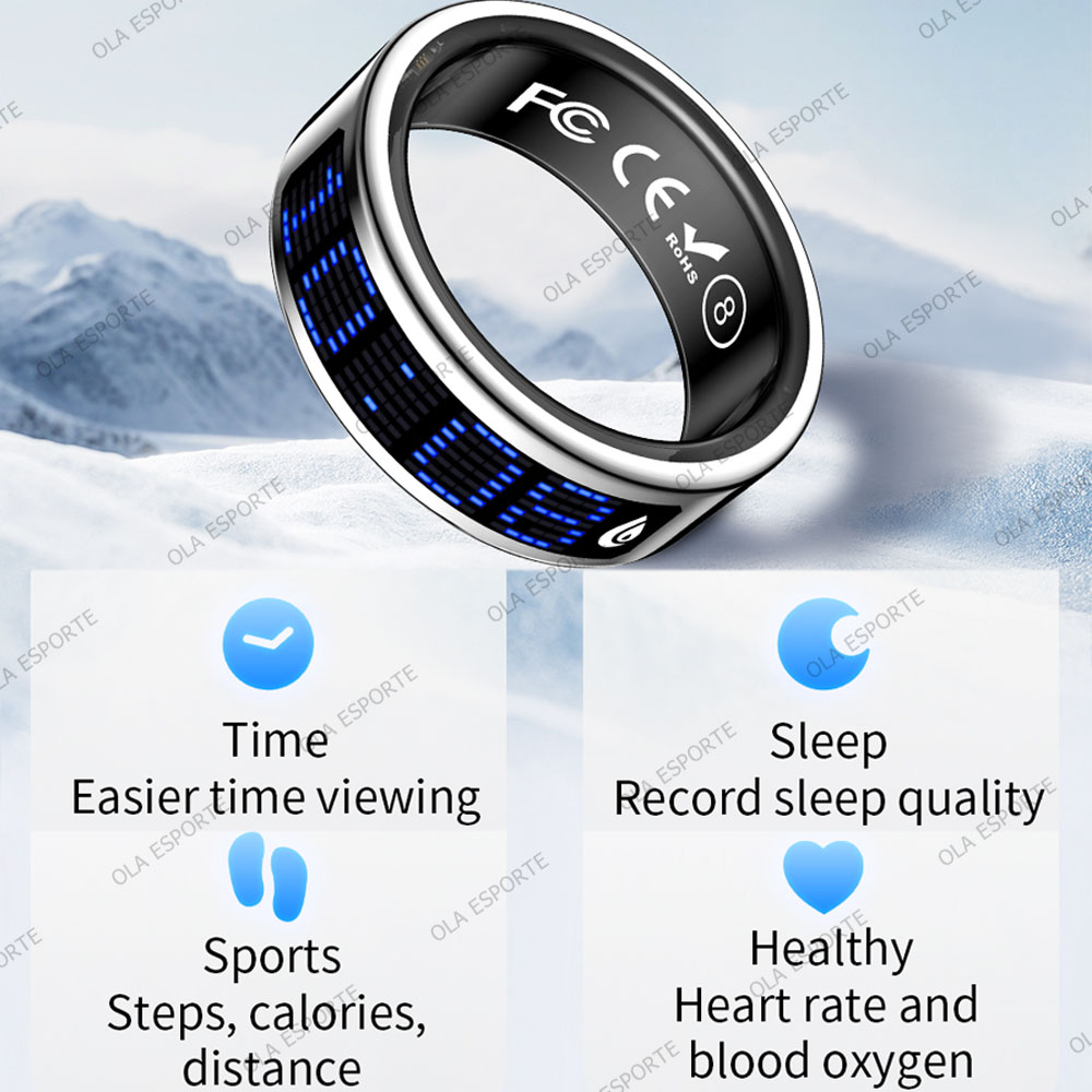 Intelligenter Ring mit Display – Smart Ring Health Tracker Heart Rate Sleep Bewertung und Preis