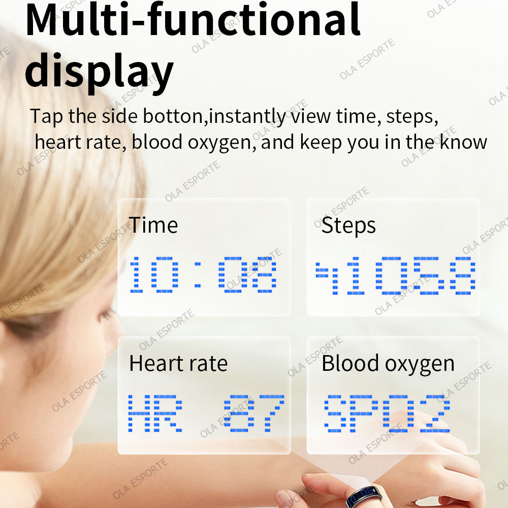 Intelligenter Ring mit Display – Smart Ring Health Tracker Heart Rate Sleep Bewertung und Preis