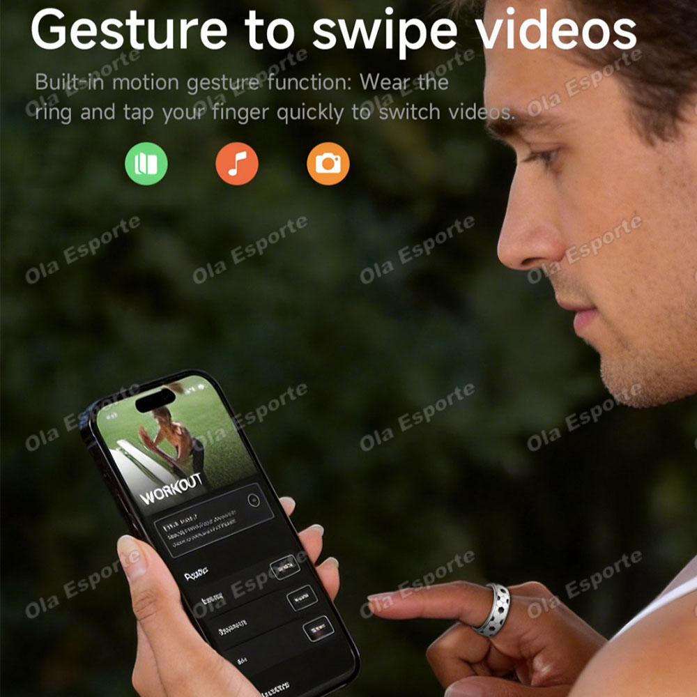 Vibrationsalarm Smart Ring für – Smart Ring Step Calorie Fitness Monitor Bewertung und Preis