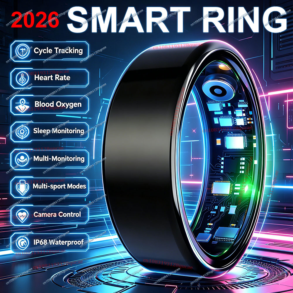 Neuer Smart Ring mit Herzfrequ – Smart Ring Health Tracker Heart Rate Sleep Bewertung und Preis