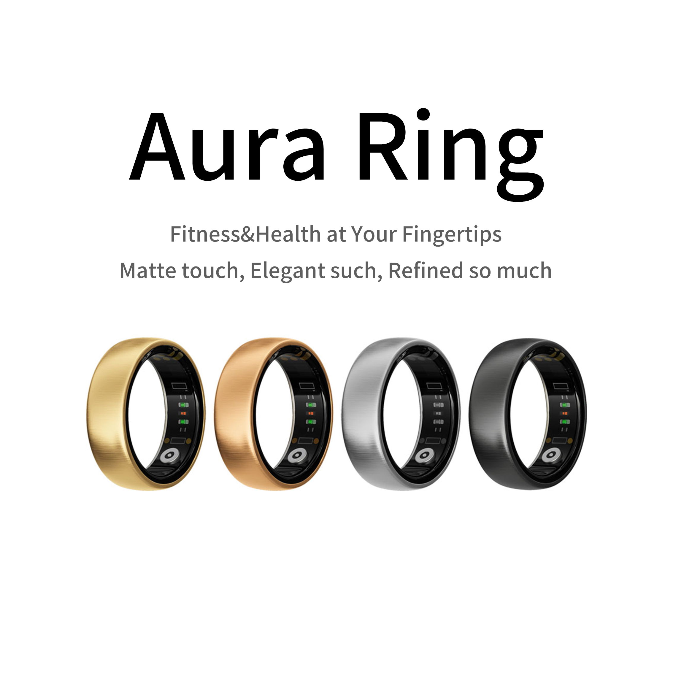 AURA Matt Smart Ring Fitness S – Smart Ring Step Calorie Fitness Monitor Bewertung und Preis