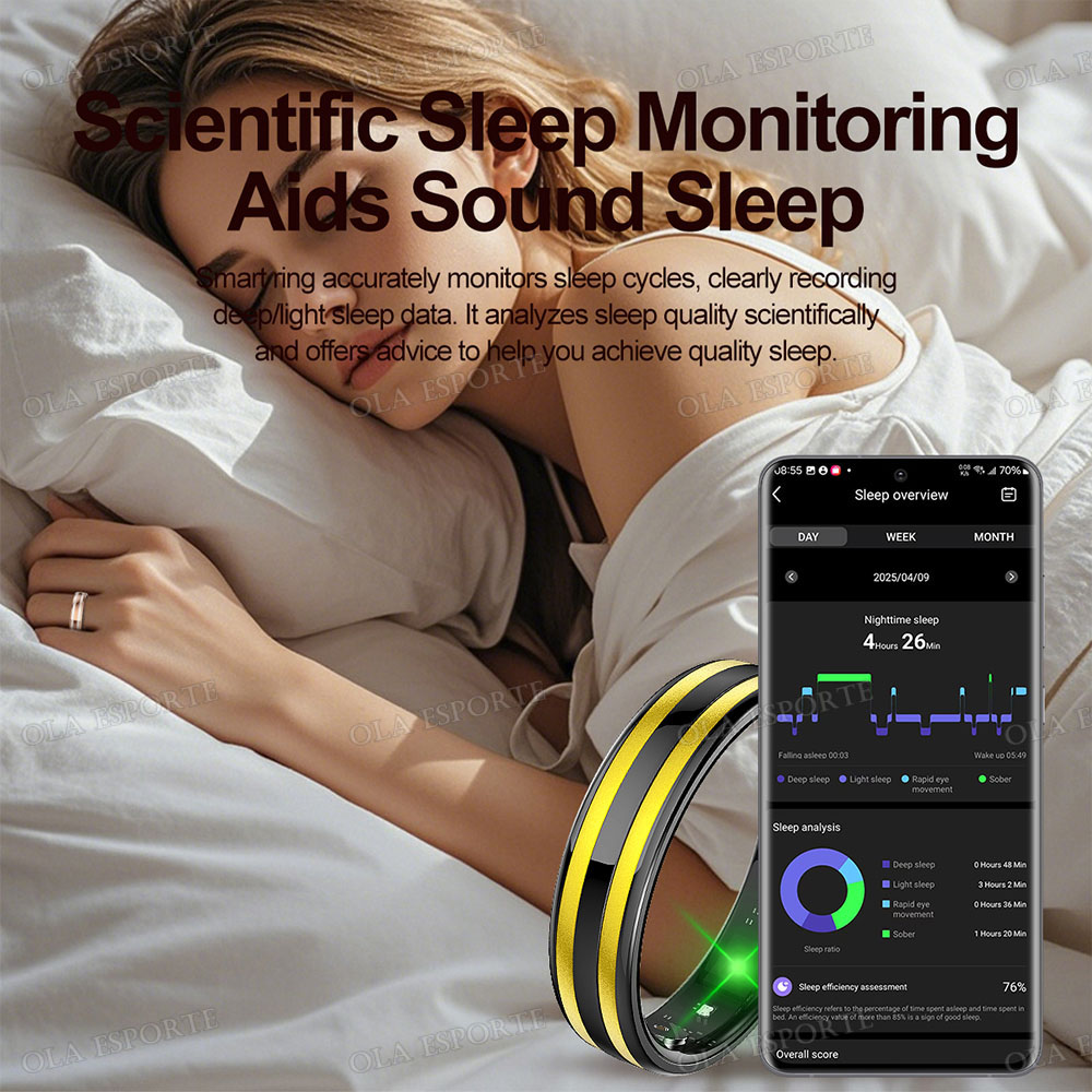Neuer 6,3mm Dünner Smart Ring  – Smart Ring Health Tracker Heart Rate Sleep Bewertung und Preis