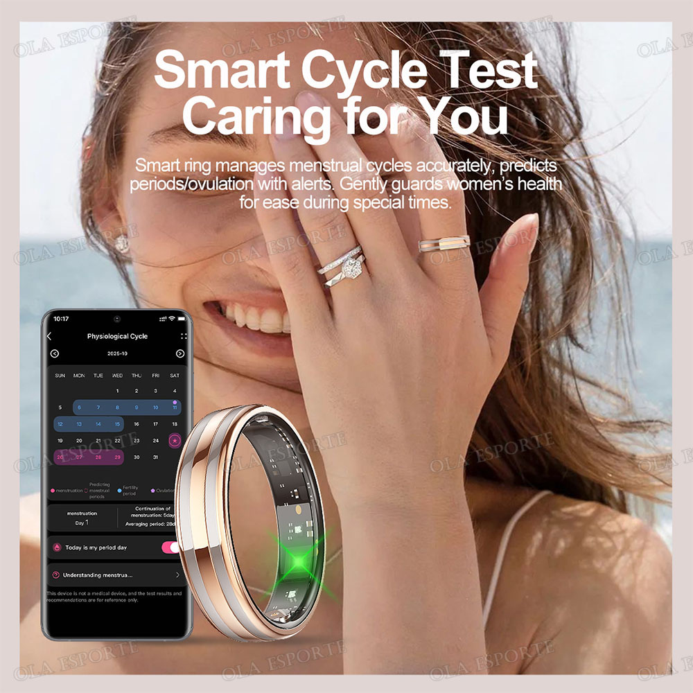 Neuer 6,3mm Dünner Smart Ring  – Smart Ring Health Tracker Heart Rate Sleep Bewertung und Preis