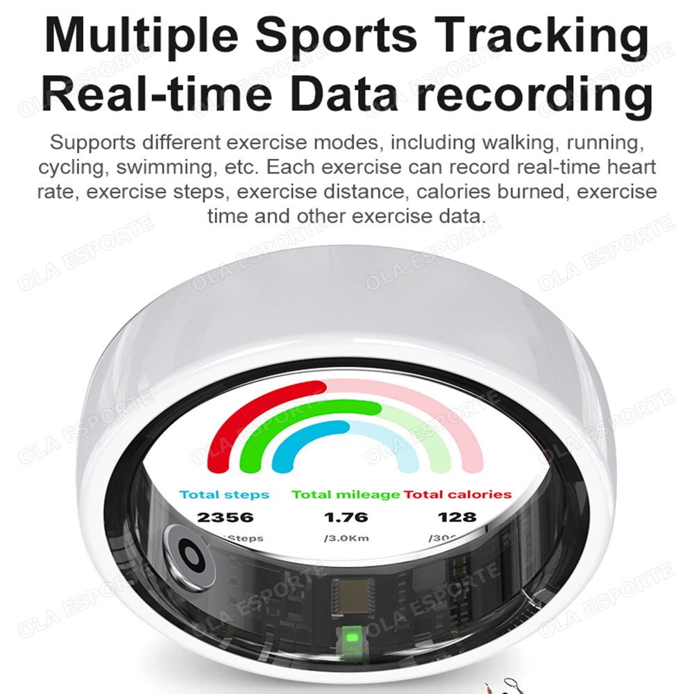 2026 Neuer Keramik-Smartring S – Smart Ring Step Calorie Fitness Monitor Bewertung und Preis