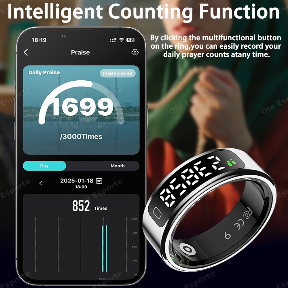 Neuer Smart-Ring mit Ladefunkt – Smart Ring Health Tracker Heart Rate Sleep Bewertung und Preis